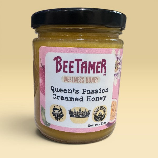 Queen's Passion Fruit Creamed Honey