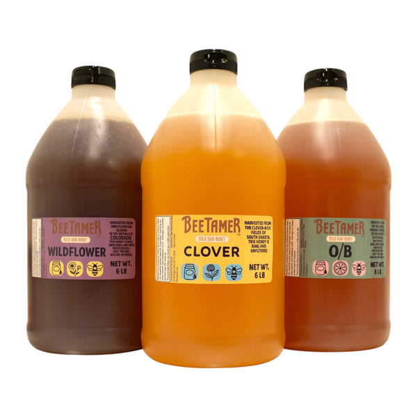 Bulk 6lb Raw Honey