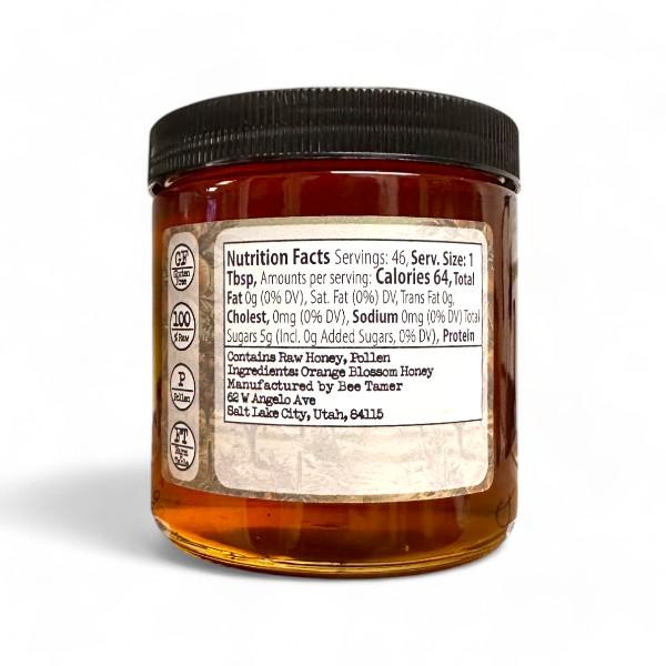 California Valencia Orange Blossom Honey